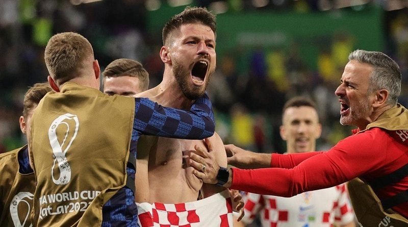 Croacia a semifinales tras eliminar a Brasil