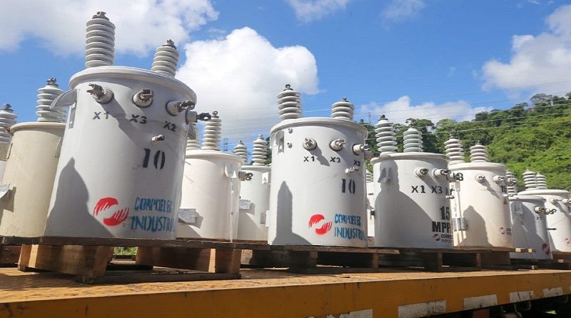 Entregan transformadores, partes y piezas para fortalecer el servicio eléctrico en Trujillo