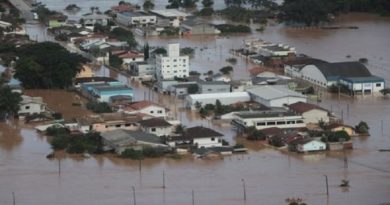 Lluvias dejan al menos dos fallecidos en Santa Catarina, Brasil
