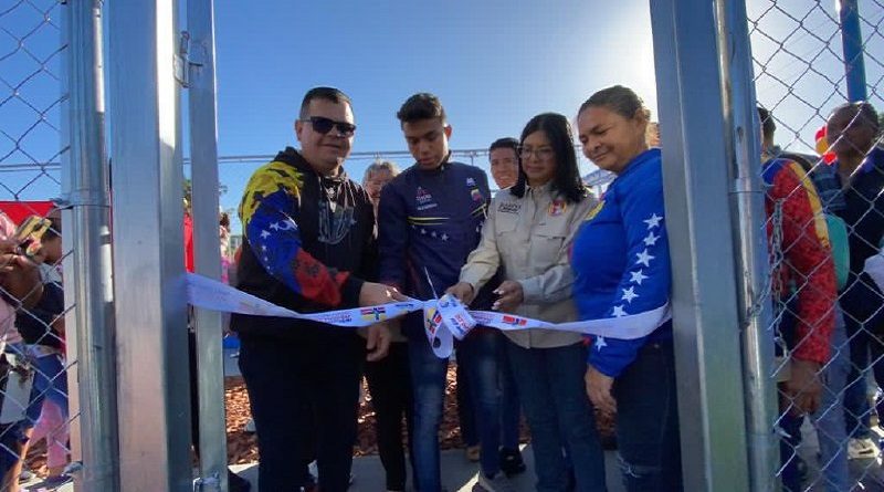 Inaugurado Complejo Deportivo Cultura y Recreativo Alí Primera en Cagua