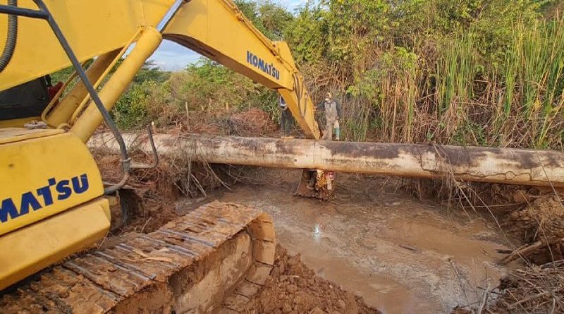 Gobierno Bolivariana avanza en la recuperación de 31 kilómetros de tubería en Guárico