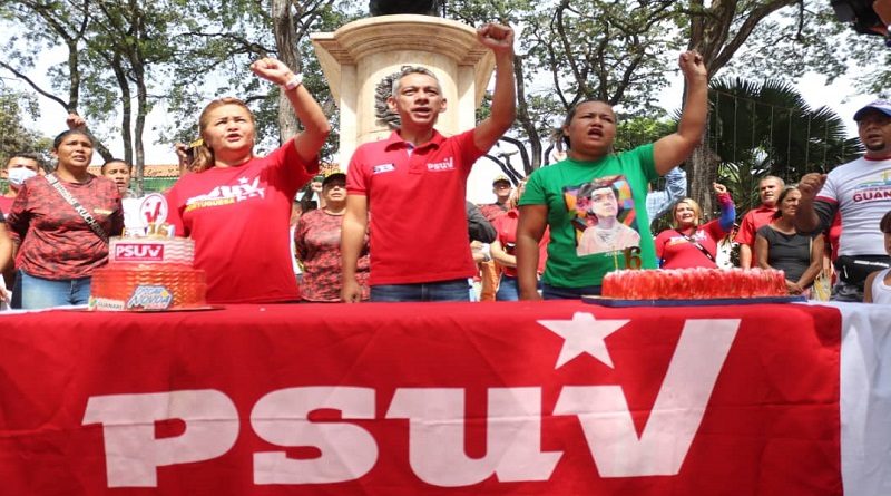 PSUV celebra 16 años de fundación del partido