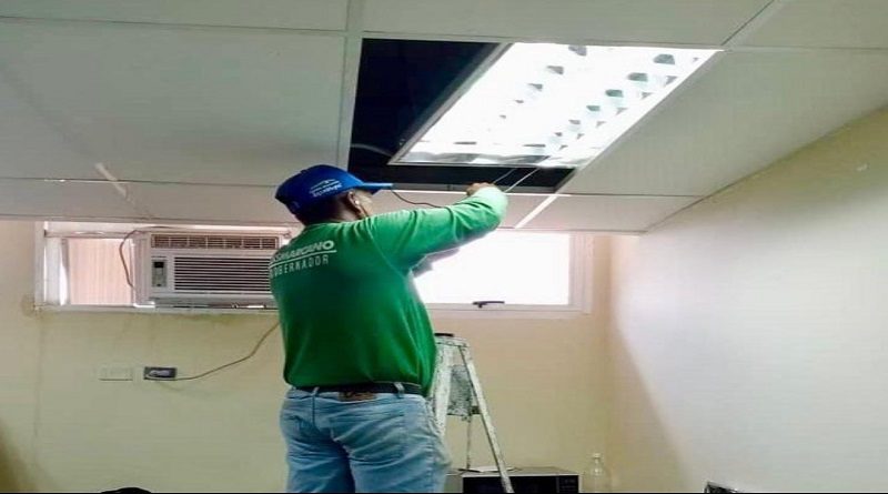 Avanzan trabajos de adecuación en el hospital Dr. Luis Razetti de Barcelona