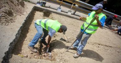 Ejecutan proyecto de pavimento rígido en El Castaño del estado Aragua