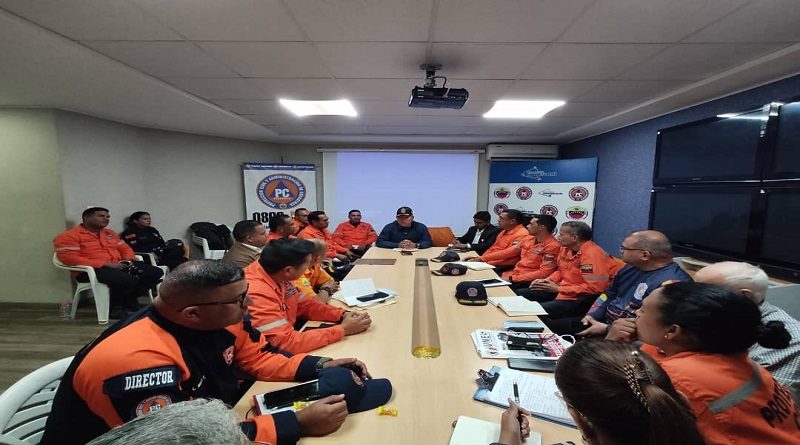 Autoridades de PC evalúa líneas de acción ante emergencias y desastres naturales