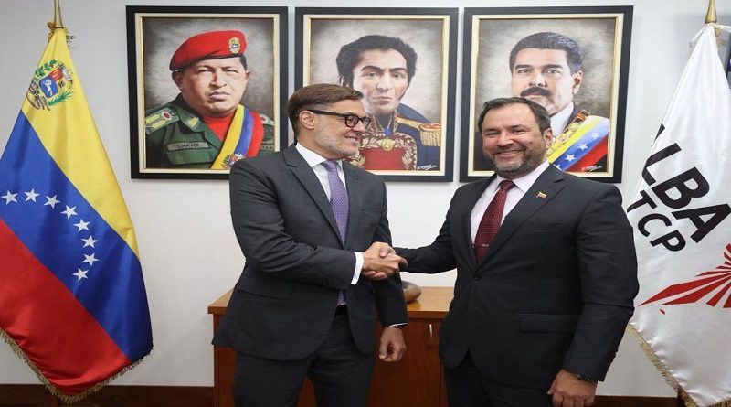 Canciller y secretario del ALBA-TCP revisan agenda de trabajo sobre América Latina