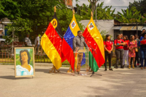 Celebran con ofrenda 285 años de la fundación de Mamporal 2