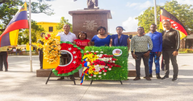 Celebran con ofrenda 285 años de la fundación de Mamporal