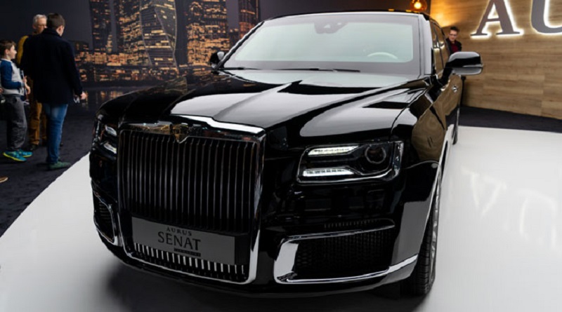 Desarrollan modelo eléctrico del automóvil de lujo ruso Aurus
