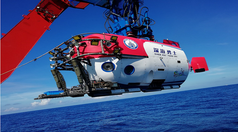 Dos sumergibles tripulados chinos completaron 175 inmersiones en 2022