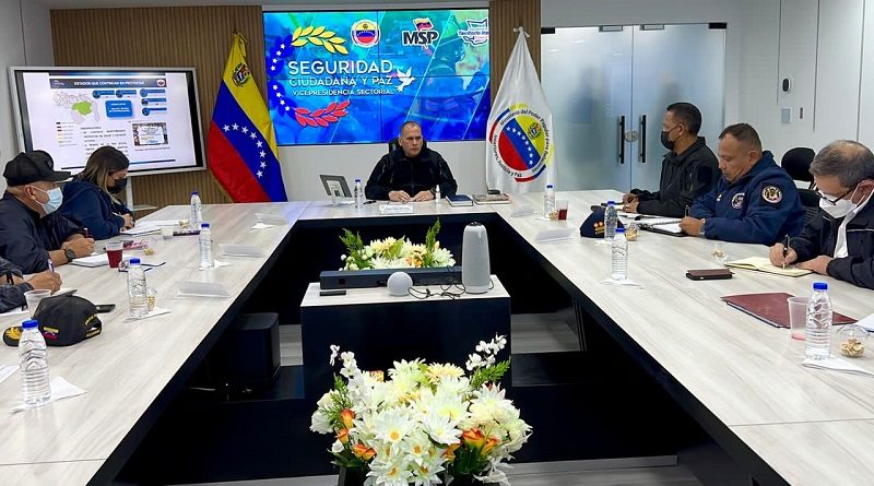 Evalúan plan de fortalecimiento del sistema de seguridad ciudadana 2023