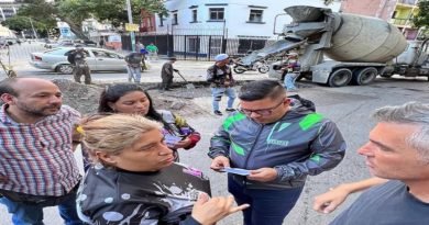 Escuadrón Caza Hueco se despliega para labores de recuperación vial en avenida Galipán