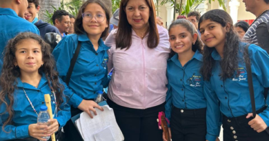 Jóvenes larenses de la Fundación Casa Escuela Profesor Fares Jiménez visitan el Museo de Caracas