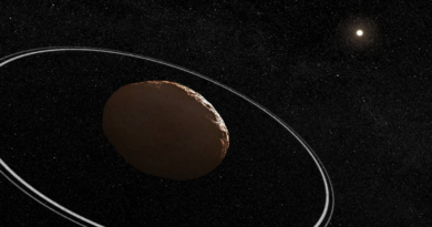 Telescopio analiza anillos de Cariclo con gran precisión