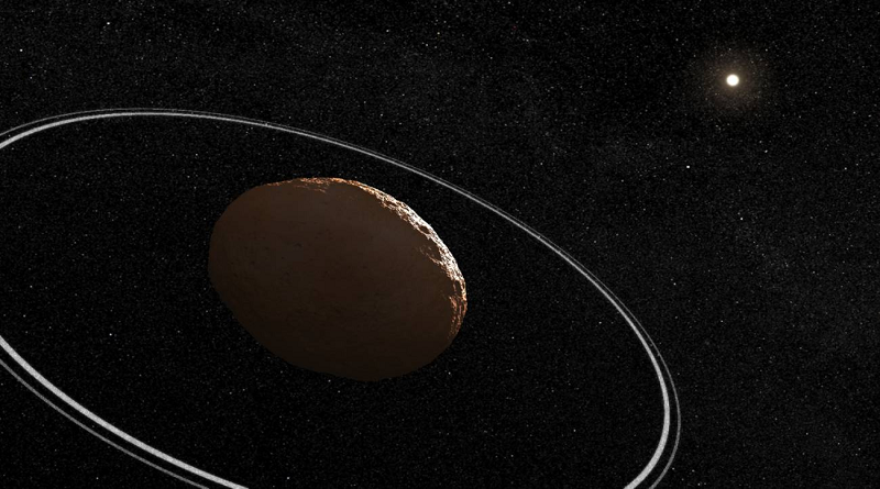 Telescopio analiza anillos de Cariclo con gran precisión