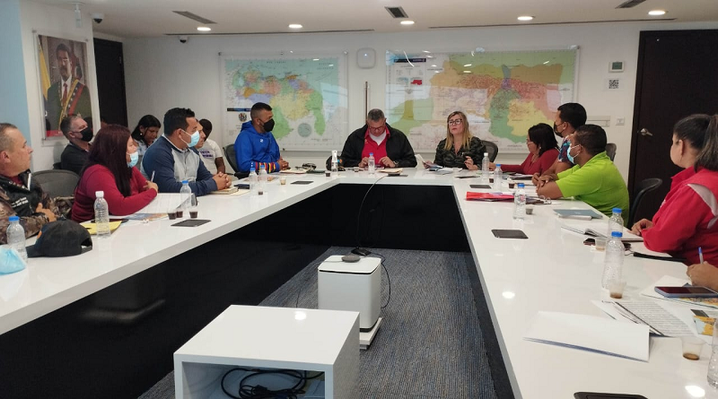 Estado Mayor de Alimentación de Miranda sostuvo mesa de trabajo para fortalecer distribución de rubros