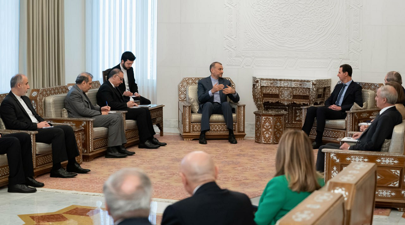 Irán y Siria fortalecen relaciones bilaterales