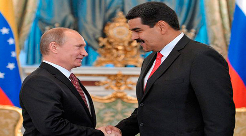 Putin saluda a Maduro y prevé más cooperación con Venezuela