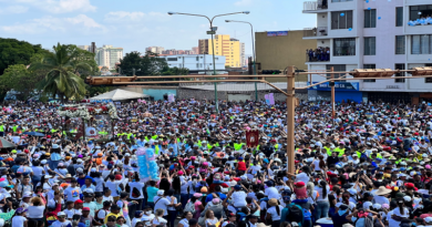 Cerca de tres millones de visitantes participaron en la procesión de la Divina Pastora