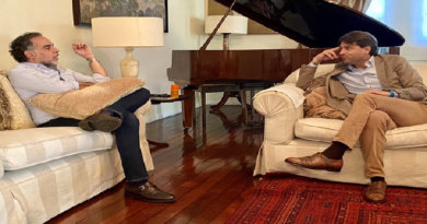 Embajador Benedetti recibe al coordinador humanitario de la ONU en Venezuela Gianluca Rampolla