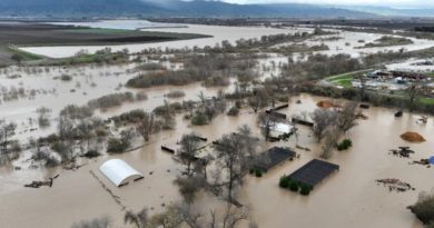 Estados Unidos declara estado de catástrofe en California tras inundaciones