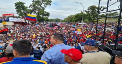 Gran movilización en Ciudad Guayana