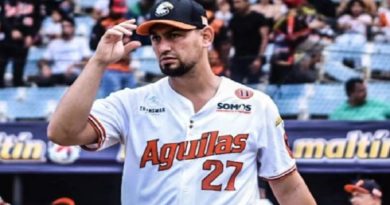 Mario Sánchez fue reconocido como el Pitcher del año en la LVBP