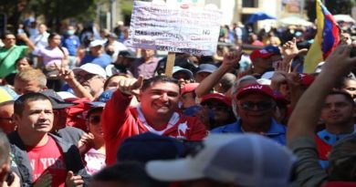 Realizan movilización en Mérida para rechazar las sanciones económicas