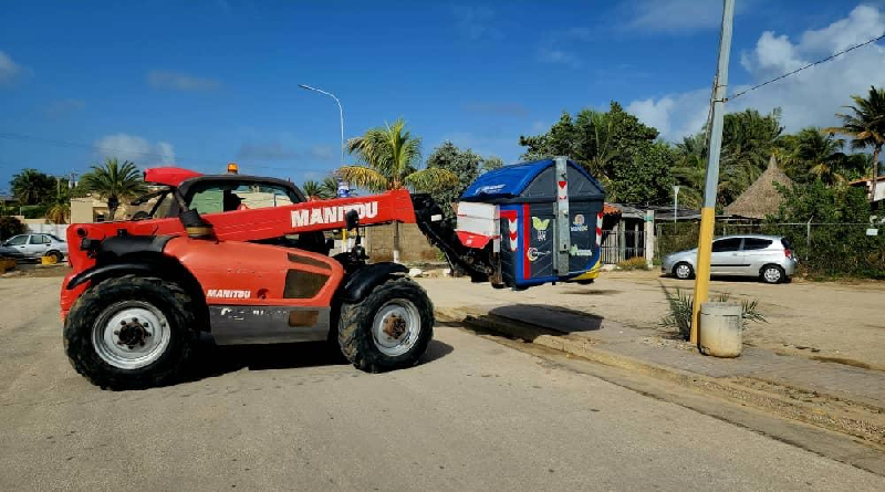 Instalan contenedores para recolección de desechos en Nueva Esparta