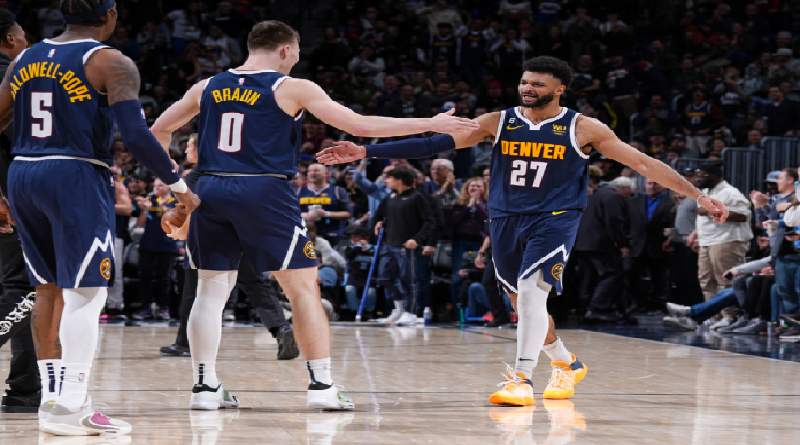 Jamal Murray comandó el triunfo de Nuggets