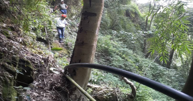 Realizan mantenimiento al sistema hidráulico en sector Estribo Duarte del Waraira Repano
