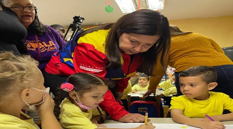 Reinauguran Centro de Educación Inicial “La Libertad” en el 23 de Enero