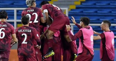 Venezuela clasifica a próxima ronda del Sudamericano Sub-20 de fútbol﻿