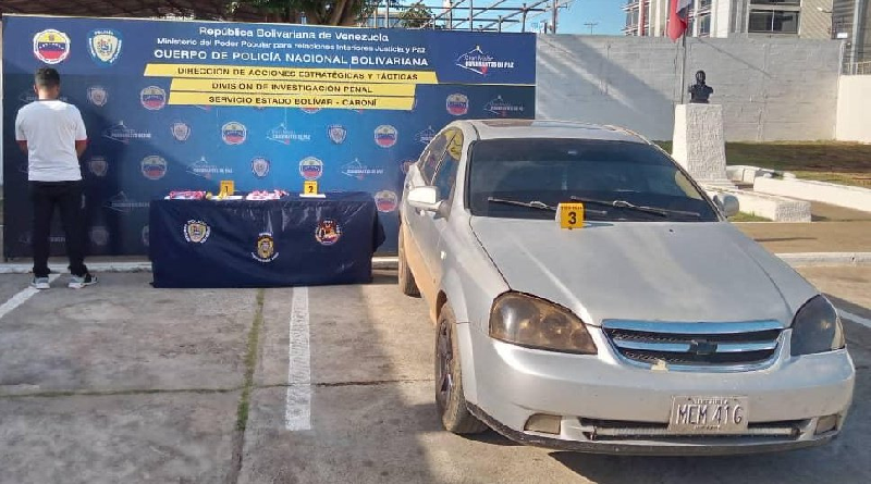Detienen a sujeto dedicado al hurto de material estratégico en Ciudad Bolívar