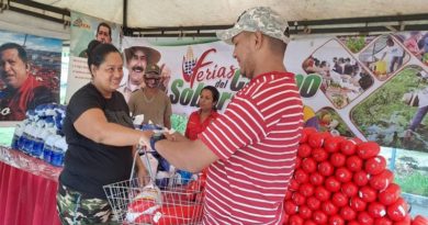 Feria del Campo Soberano favorece a más de mil 600 familias en Barinas