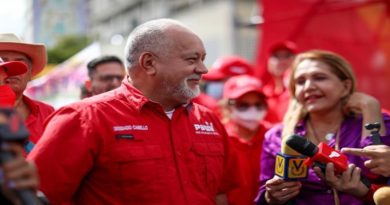 Diosdado Cabello: Hoy los venezolanos salimos a exigirle al imperio cese al bloqueo y levantamos la voz de los pueblos