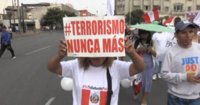 Perú vive otra jornada de protestas