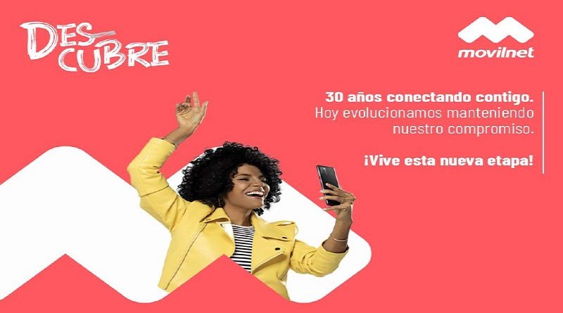 Movilnet renueva su marca por 30 años de servicio a Venezuela