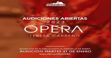 Teatro Teresa Carreño convoca audiciones para el 2023