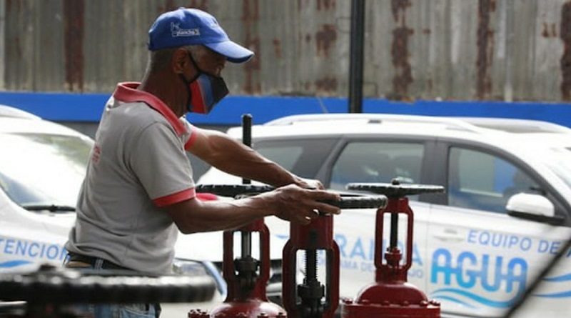 Reactivada estación de bombeo en Higuerote
