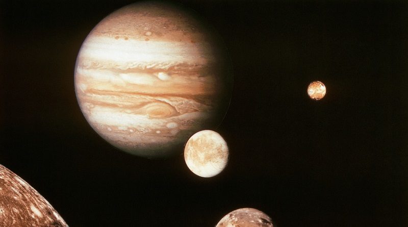 Récord en el sistema solar: 92 lunas rodean a Júpiter