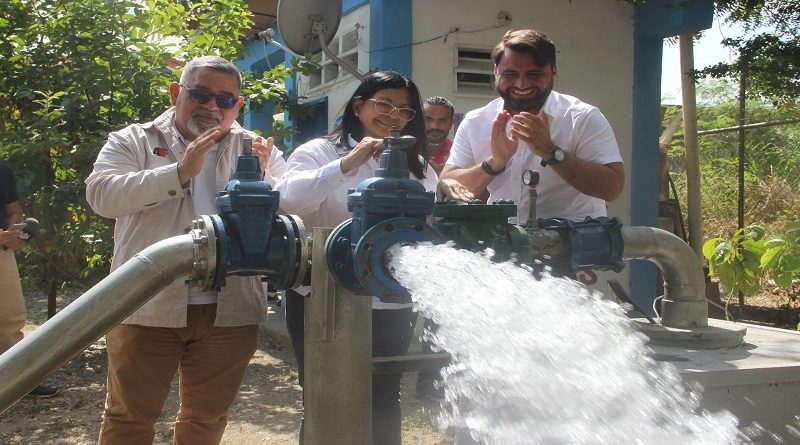 Activan estación de rebombeo y pozo 3 en urbanismo Montaña Fresca de Aragua