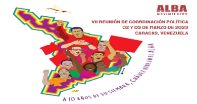 ALBA Movimientos celebrará reunión en Venezuela a inicios de marzo