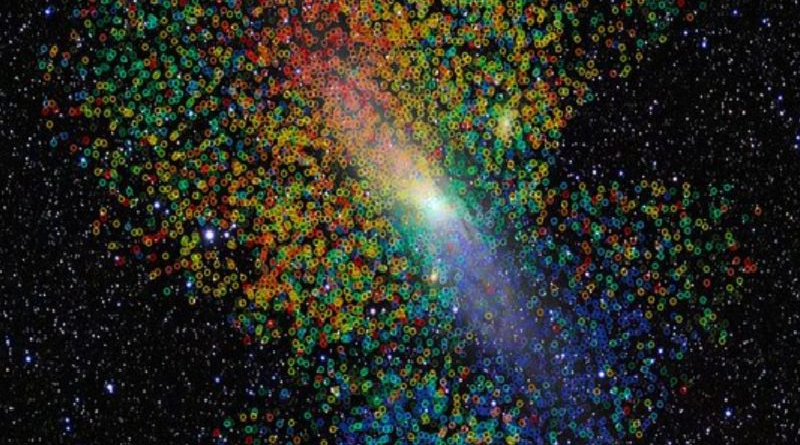 Captan migración galáctica de estrellas hacia Andrómeda