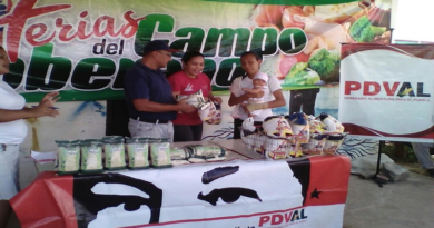 Atienden a más de tres mil familias a través del Feria Del campo Soberano en Amazonas