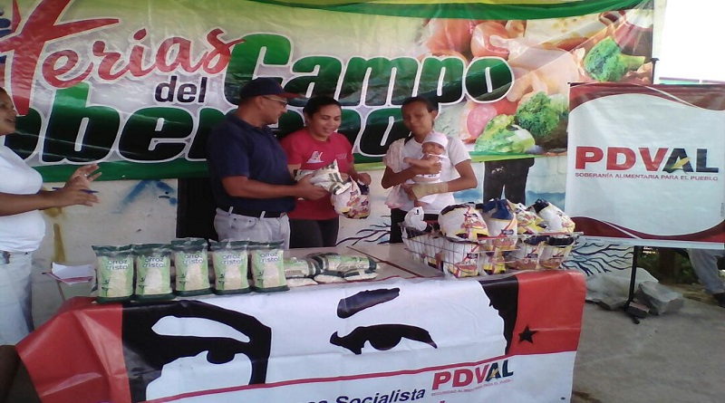 Atienden a más de tres mil familias a través del Feria Del campo Soberano en Amazonas
