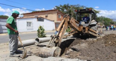 Sustituyen más de 219 metros de tuberías de aguas servidas en Aragua