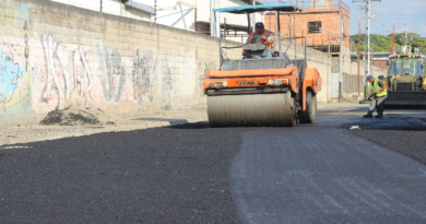 Rehabilitan vialidades del municipio Girardot a través del Plan Caya de Asfalto