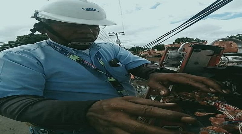 Cantv restablece servicio de telecomunicaciones a suscriptores en Bolívar