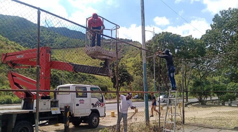 Gran Misión Barrio Nuevo ejecuta mantenimiento en La Vega
